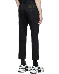 Dolce & Gabbana Black Cotton Cargo Pants