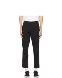 Ps By Paul Smith Black Cotton Cargo Pants