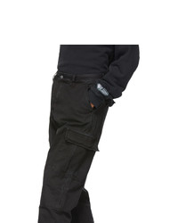 Reese Cooper®  Black Cotton Twill Cargo Pants