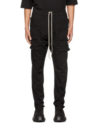 Rick Owens DRKSHDW Black Creatch Cargo Pants