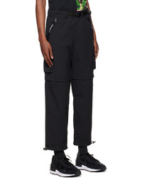 BAPE Black Detachable Wide Fit Cargo Pants