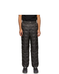 TAION Black Down Extra Heated Cargo Pants