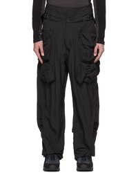 Archival Reinvent Black Extended Waistband Cargo Pants