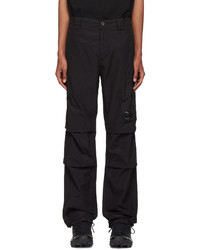 C.P. Company Black Flatt Cargo Pants