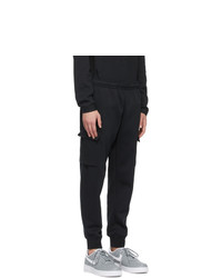 Nike Black Fleece Sportswear Club Cargo Pants