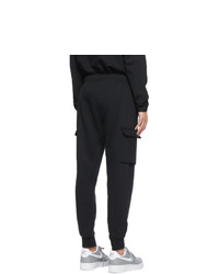Nike Black Fleece Sportswear Club Cargo Pants