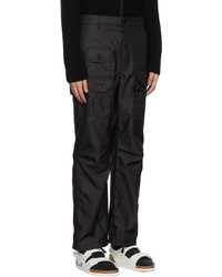 Engineered Garments Black Flight Cargo Pants