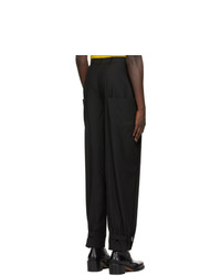 Situationist Black Lower Trousers