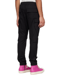 Rick Owens Black Mastodon Cargo Pants