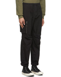 thisisneverthat Black Multi Zip Cargo Pants