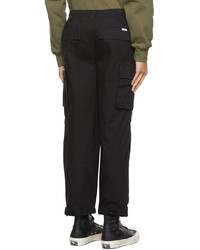thisisneverthat Black Multi Zip Cargo Pants
