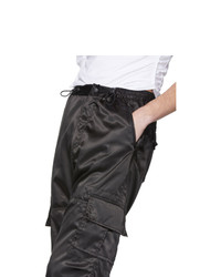 Ottolinger Black Nylon Cargo Pants