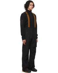 Zegna Black Outdoor Capsule Wool Technical Ski Trousers