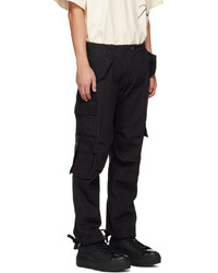 Rhude Black Paneled Cargo Pants
