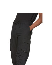 John Elliott Black Panorama Cargo Pants