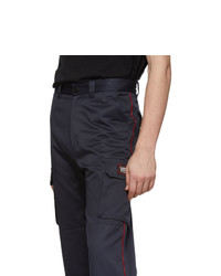 Vetements Black Police Cargo Pants