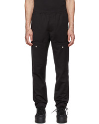 Stone Island Black Polyester Trousers