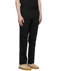 MAISON KITSUNÉ Black Puma Edition Cotton Twill Cargo Pants