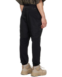 White Mountaineering Black Recycled Polyester Cargo Pants