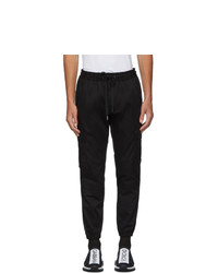 Dolce and Gabbana Black Stripe Cargo Pants