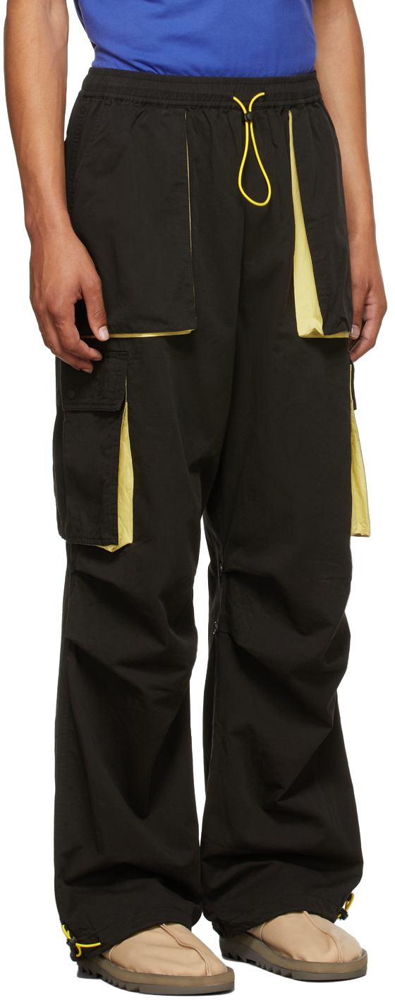 Brain Dead Black Them Skates Edition Skate Cargo Pants, $250 | SSENSE ...