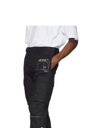 Off-White Black Zip Off Cargo Pants