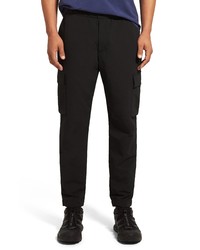 Theory Curtis Slim Fit Cargo Pants In Black At Nordstrom