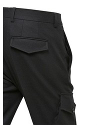 Kris Van Assche Tapered Wool Flannel Chino Trousers