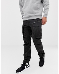 G Star Rovic Zip Cargo Pants 3d Tapered In Black