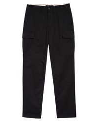 Vans Service Lightweight Relaxed Tapered Cargo Pants In Black At Nordstrom