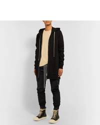 Rick Owens Slim Fit Stretch Cotton Cargo Trousers
