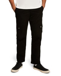 Topman Straight Fit Cargo Trousers