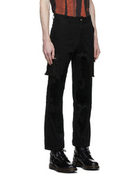 Youths in Balaclava Velvet Patch Cargo Pants