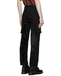 Youths in Balaclava Velvet Patch Cargo Pants