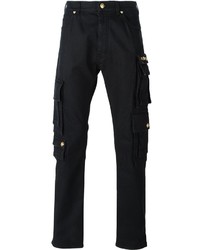 Versace Golden Snap Button Cargo Trousers