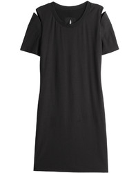 Maison Margiela Slit Sleeve Cotton T Shirt Dress