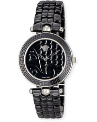 Versace 40mm Vanitas Black Ceramic Watch