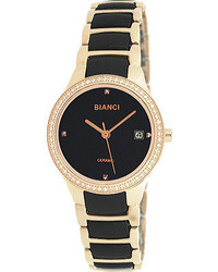 Roberto Bianci B295l Black Ceramicblack Analog Watches