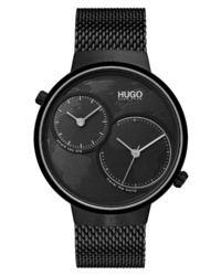Hugo Boss Dual Time Mesh Strap Watch