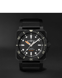 Bell & Ross Br 03 92 Diver Automatic 42mm Ceramic And Rubber Watch