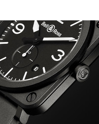 Bell & Ross Br S 39mm Ceramic And Rubber Watch
