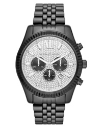 Michael Kors Lexington Pave Chronograph Bracelet Watch