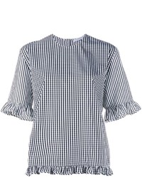 J.W.Anderson Checked Blouse