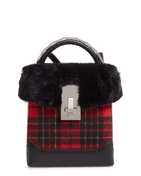 The Volon Plaid Great Box Bag With Faux