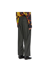 Our Legacy Black Check Reduced Trousers
