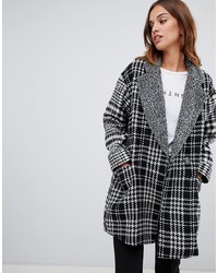 French Connection Edge To Edge Checked Coat