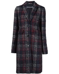 Rochas Checked Patter Coat