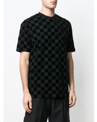 McQ Alexander McQueen Swallow Checkered T Shirt