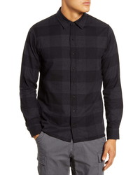 Wings + Horns Button Up Flannel Officer Shirt
