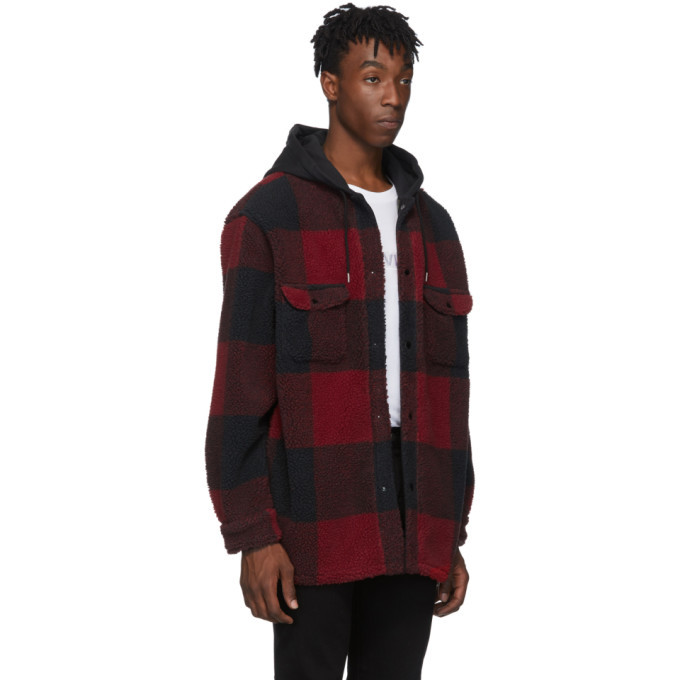 levi's hooded jackson overshirt